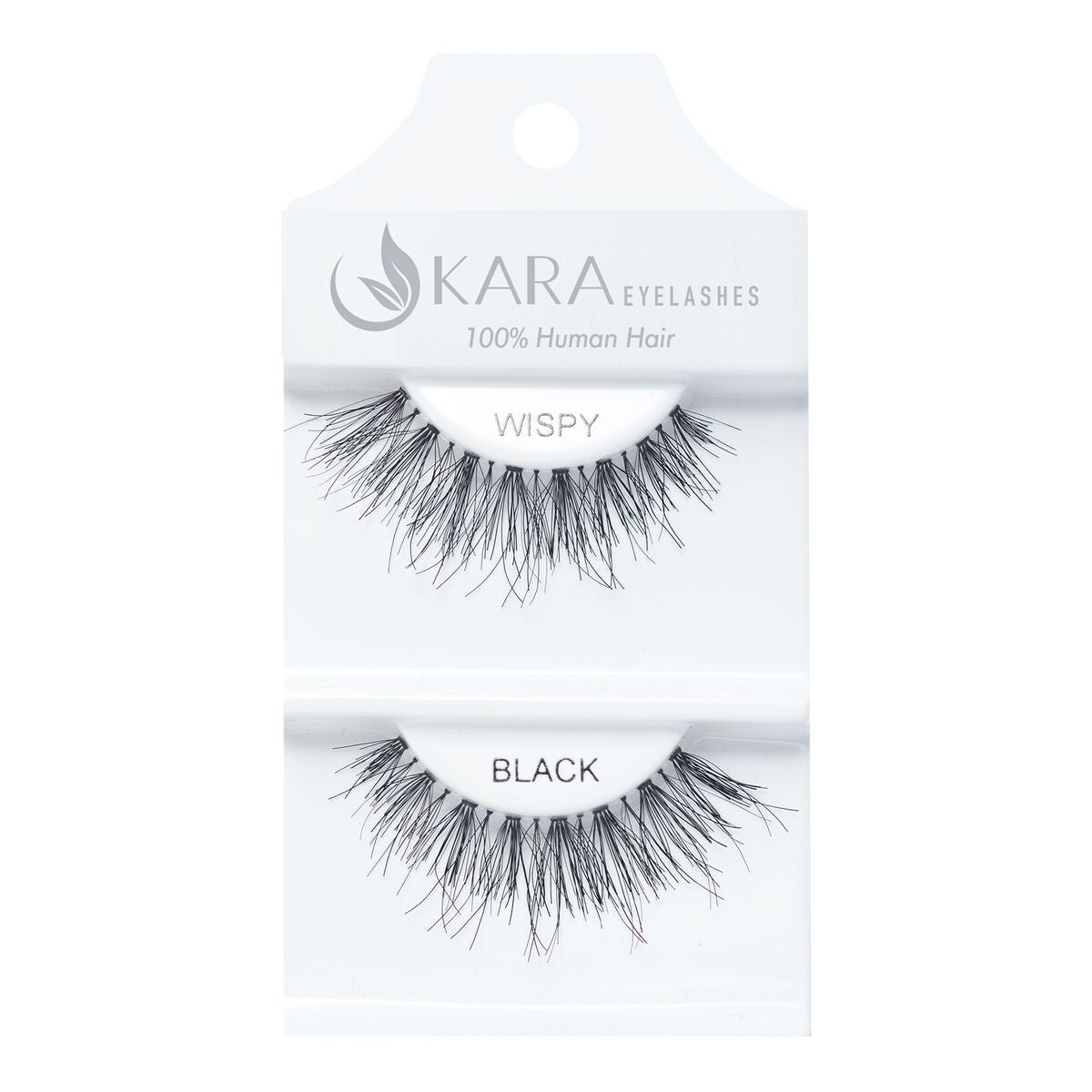 6 Pairs 100% Human Hair False Eyelashes - Kara Assorted Styles