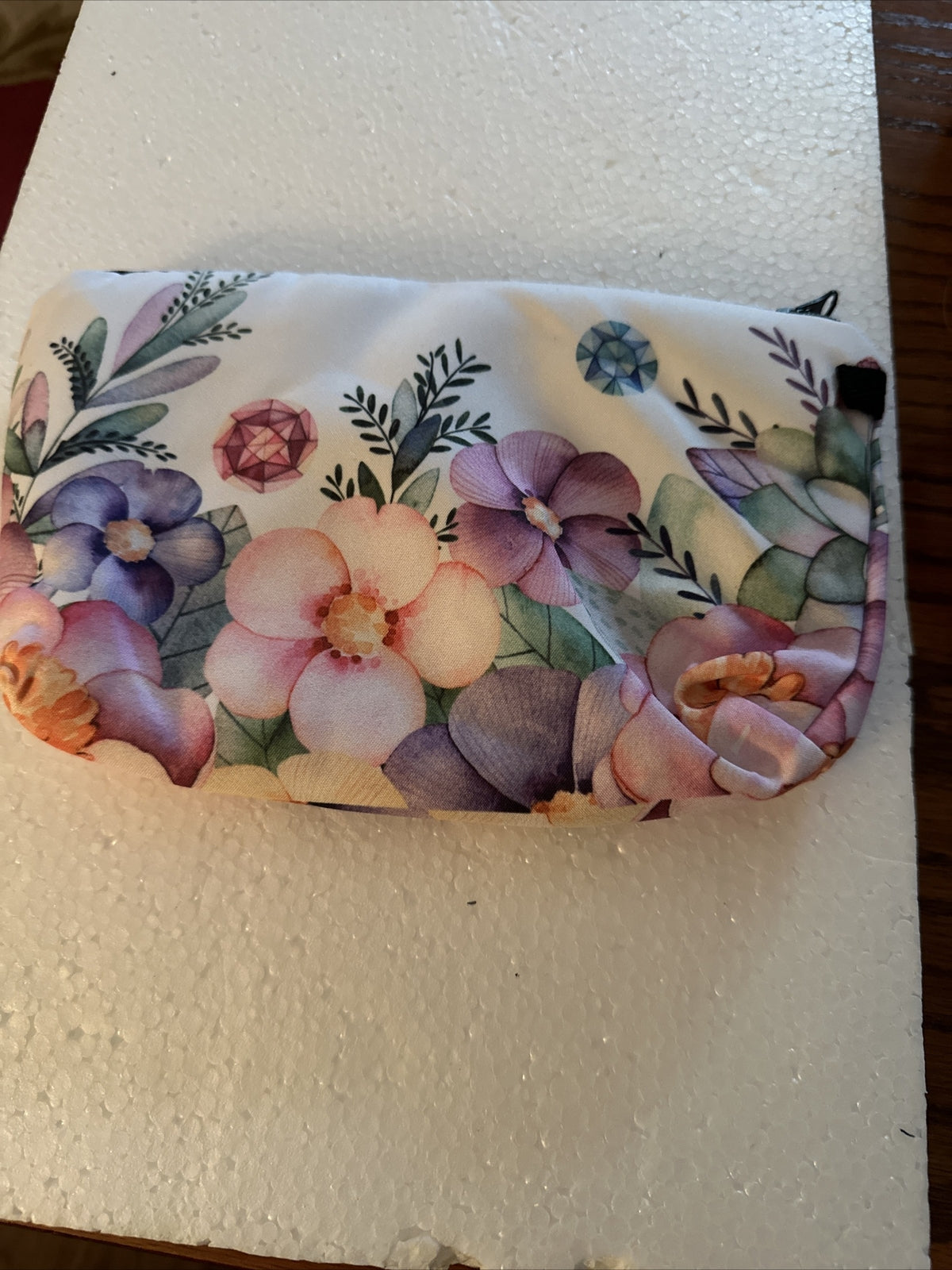 Colorful Floral Makeup Bag - Stylish Cosmetic Organizer