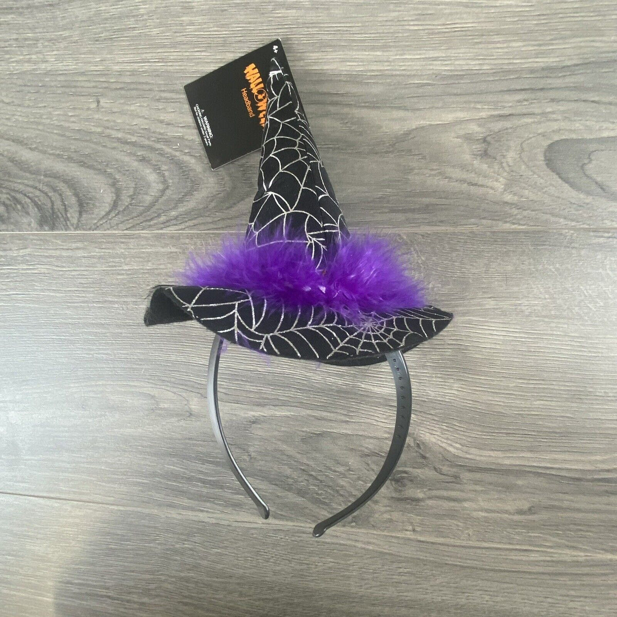 Witch Hat Spider Headband Halloween Cosplay Costume Accessory Dress Up