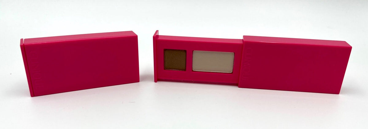 Clinique All About Shadow Duo Eye Makeup Kit - Ivory Bisque & Bronze Satin