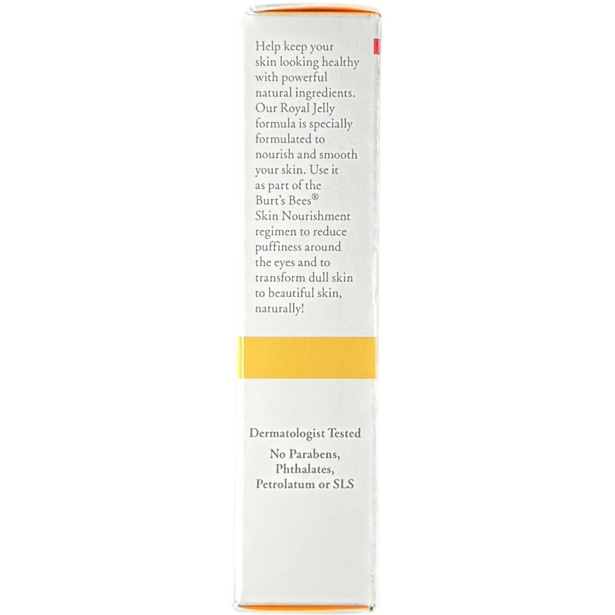 Natural Eye Nourishment Cream with Royal Jelly - 0.5oz Tube, Gentle Moisturizer