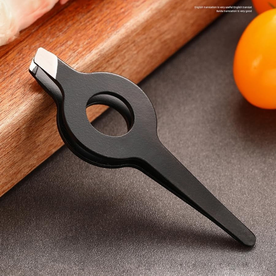 Beard & Eyebrow Tweezers 4-Pack - Fine Slanted Tip Facial Hair Removal