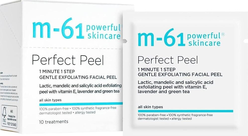 Perfect Peel Exfoliating Facial Towelettes - 10 Treatments (2-Pack)