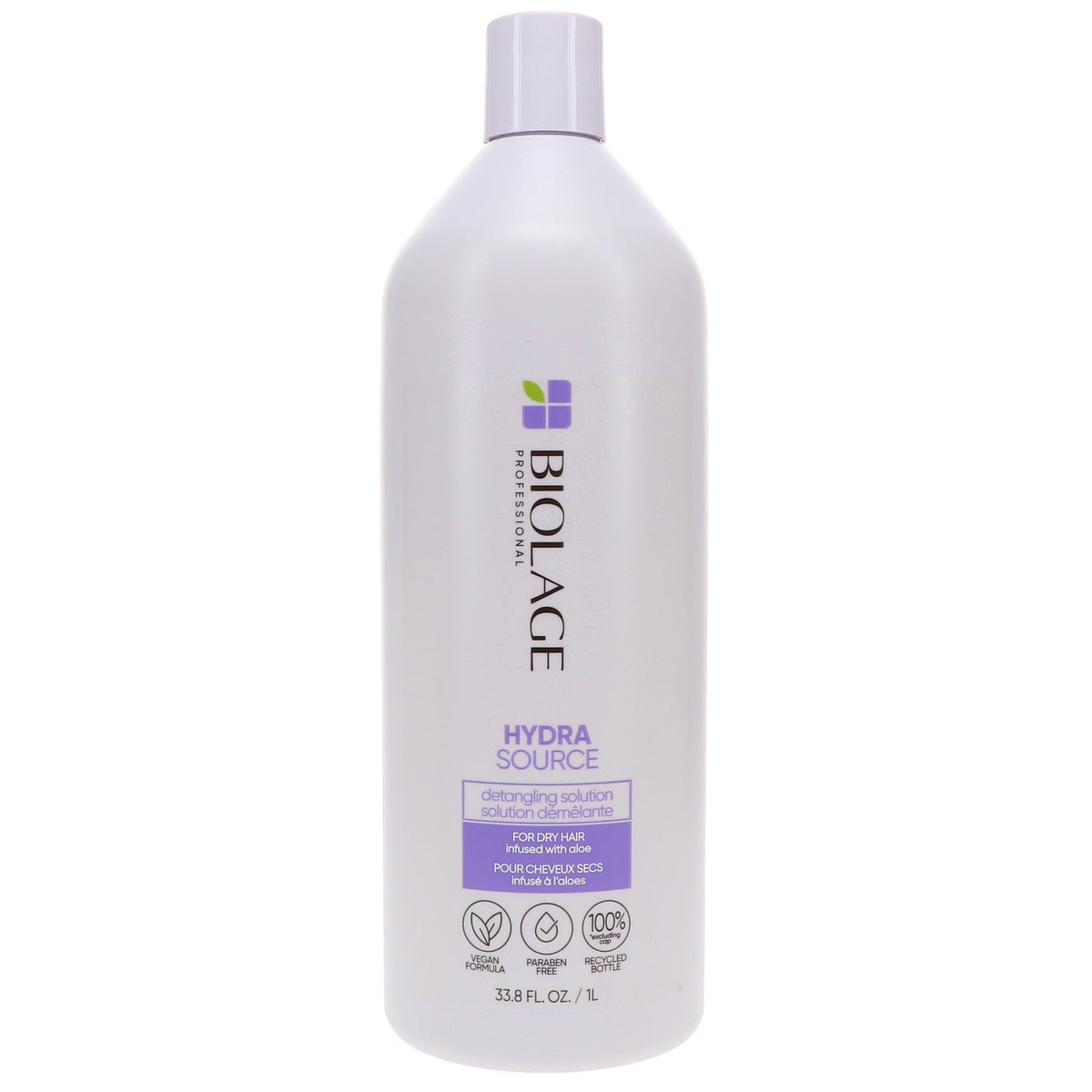 Biolage Hydrasource Shampoo & Detangling Solution Combo Pack - Hydrating Hair Care