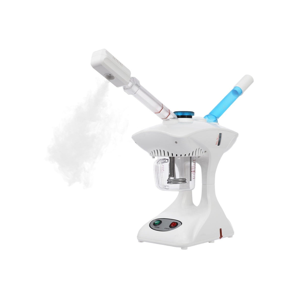 2-in-1 Facial Steamer with 360° Rotating Spray Head & 15.2oz Water Tank