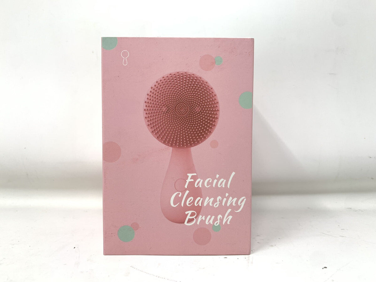 Rechargeable Waterproof Silicone Facial Cleansing Brush - 2-in-1 Skin Care Tool
