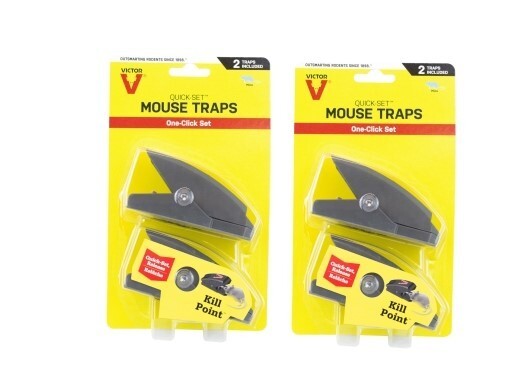 Woodstream M137 Mouse Trap - 2 Pack Humane Rodent Catcher