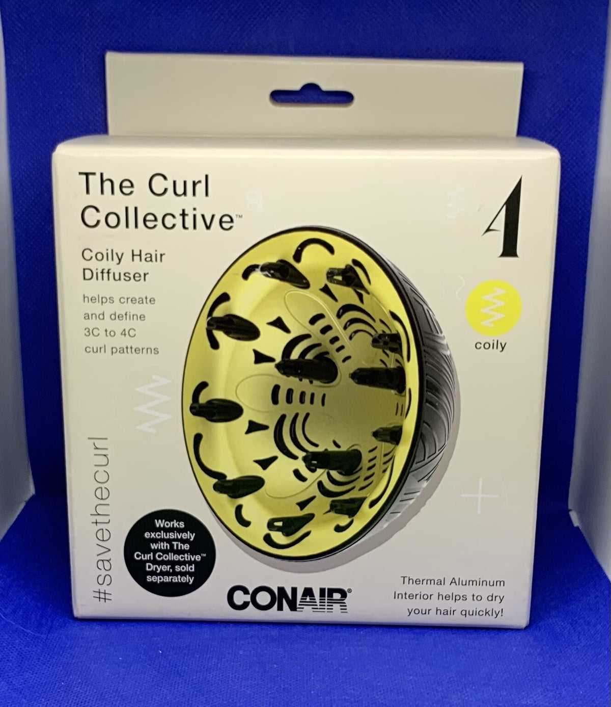 Coily Hair Diffuser for Curly Hair Styling - Hair Dryer Attachments