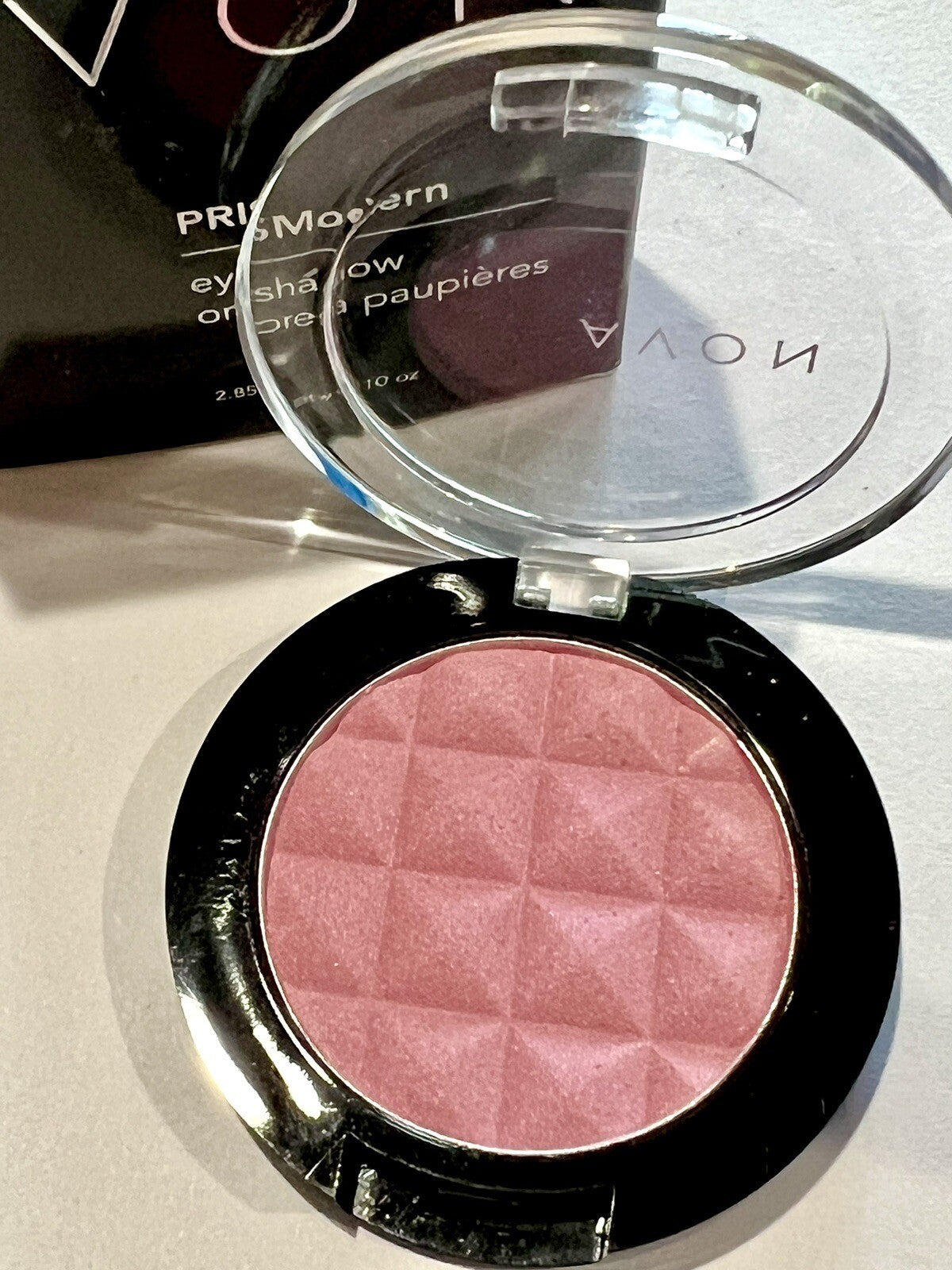 AVON Prismodern Soft Pink High-Pearl Eyeshadow Discontinued NOS