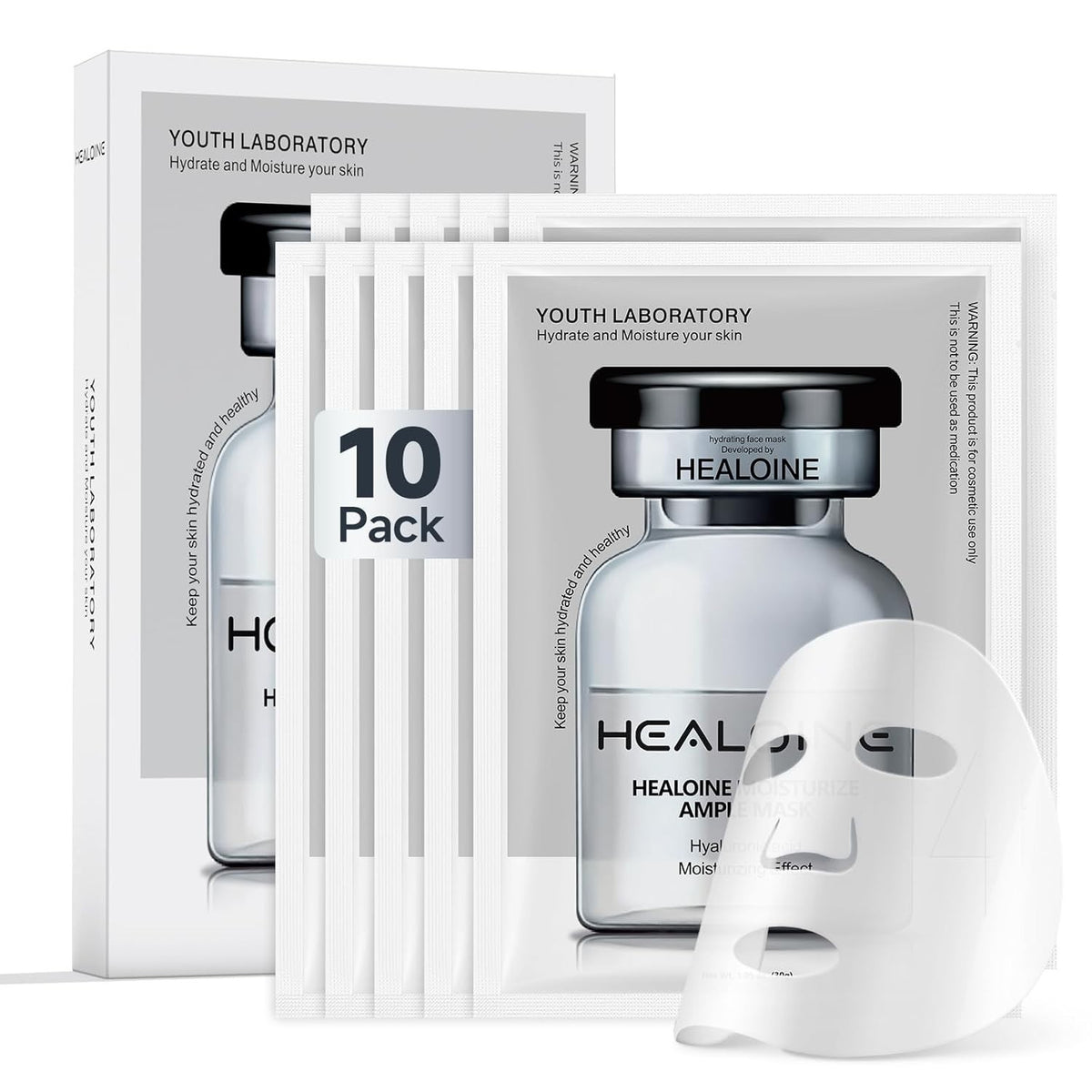 Moisture Ample Hydrating Face Mask Sheet - 10 Pack (30g)