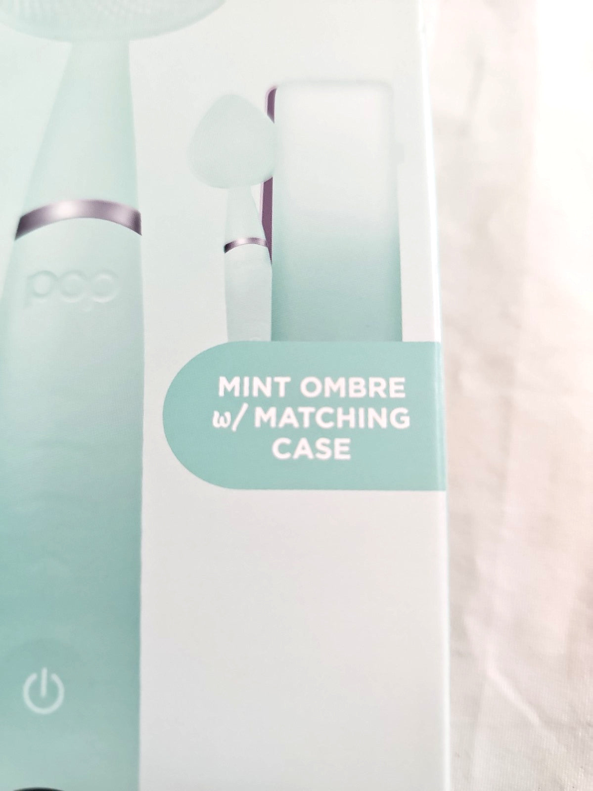 Facial Cleansing Device with Matching Case - Sonic Pop Sonic Clover Mint
