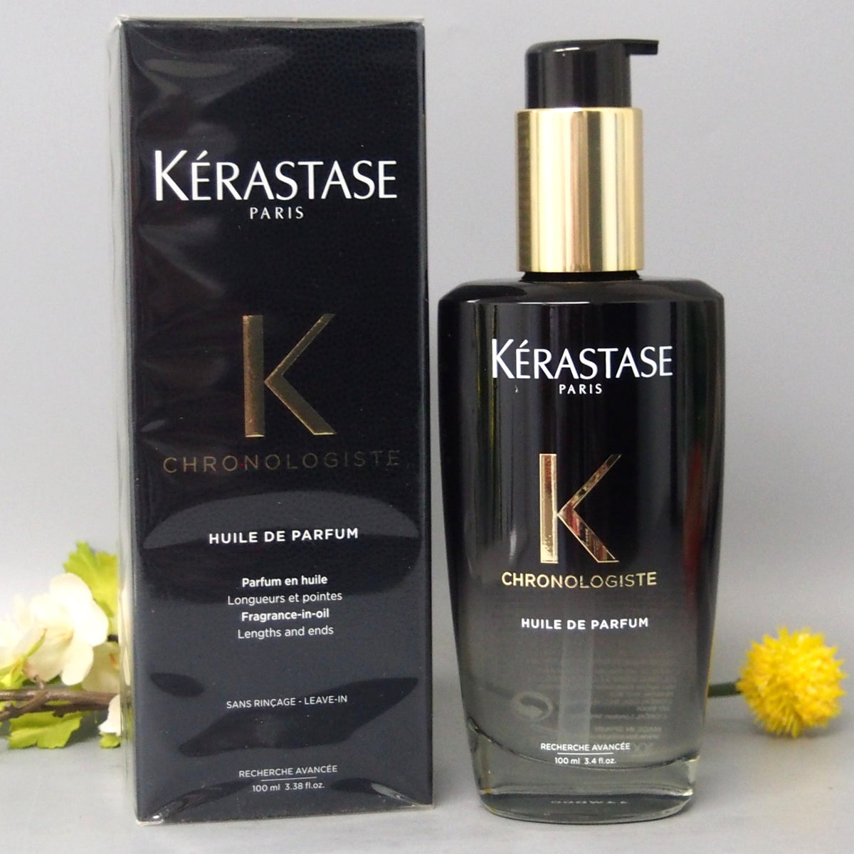 Kérastase Chronologiste Hair Oil 3.4oz / 100ml Fragrance Nourishing Serum
