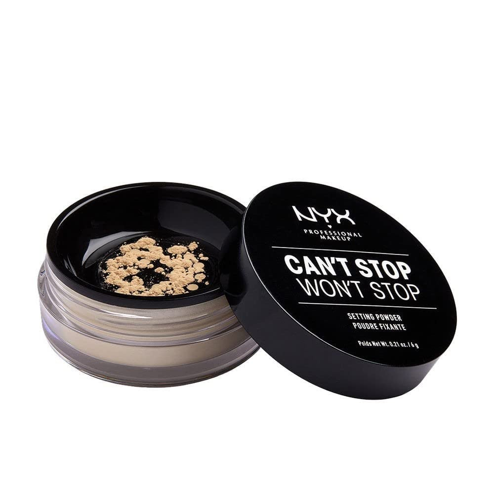 Loose Setting Powder for Face - Matte Finish, Oil-Free, Cruelty-Free