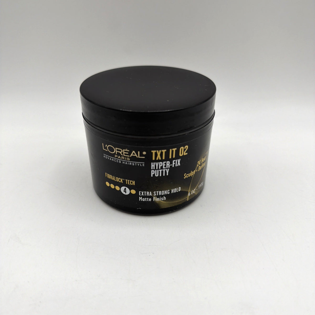 Extra Strong Hold Hair Putty 4 Oz Matte Finish 6 Pack for Styling