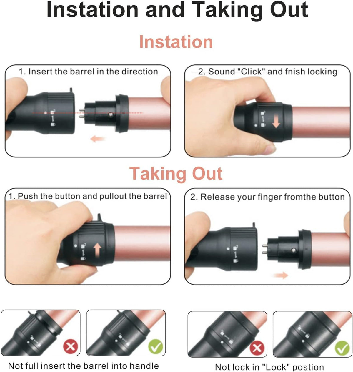 5-in-1 Curling Iron Set with Interchangeable Ceramic Barrels | Dual Voltage