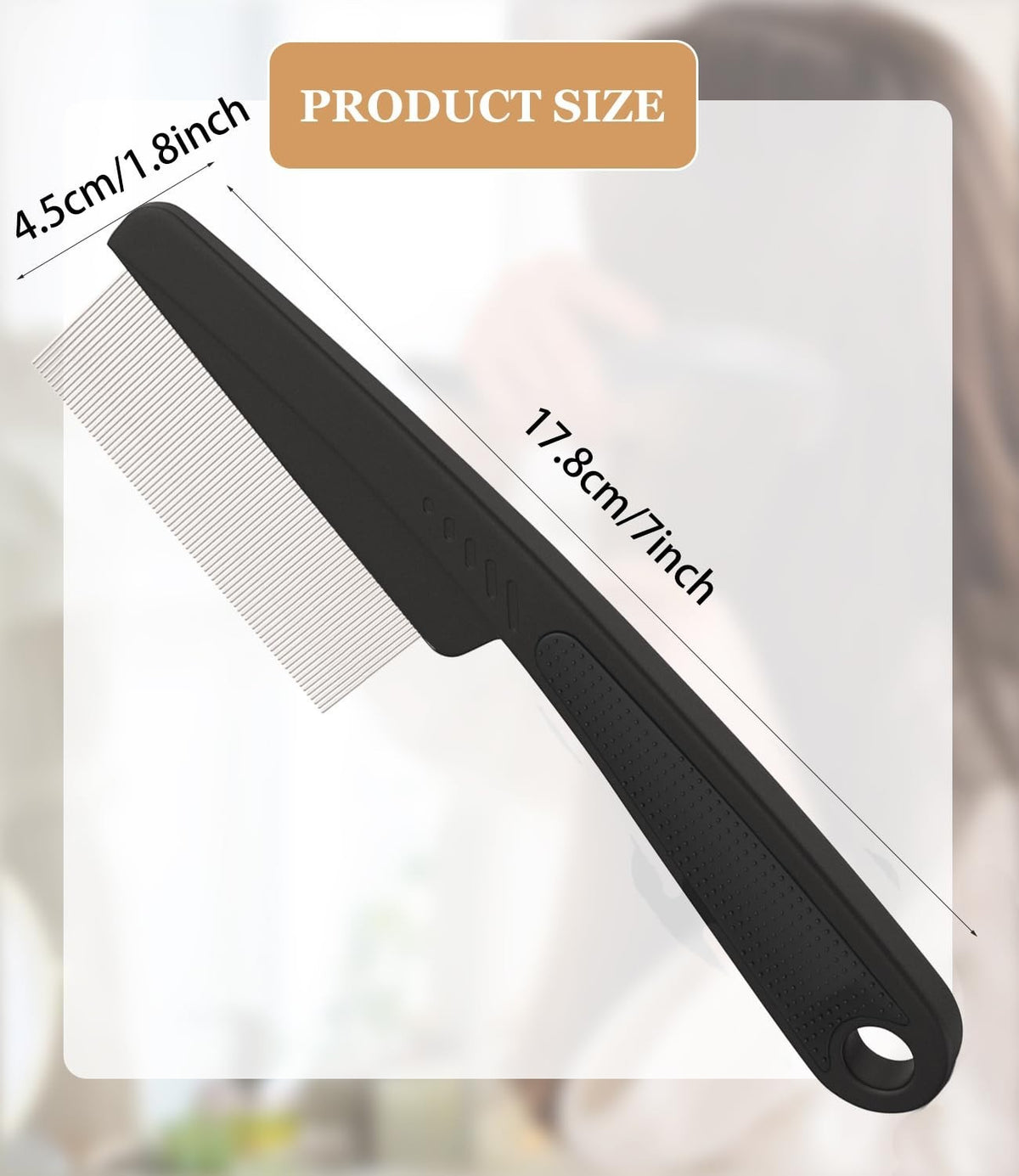 Travel-Size Scalp Detox Comb Set for Dandruff & Hair Care