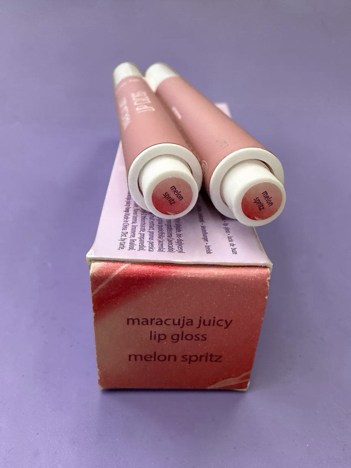 Tarte Maracuja Juicy Lip Gloss Key Chain Set - Melon Spritz Peptide Infused