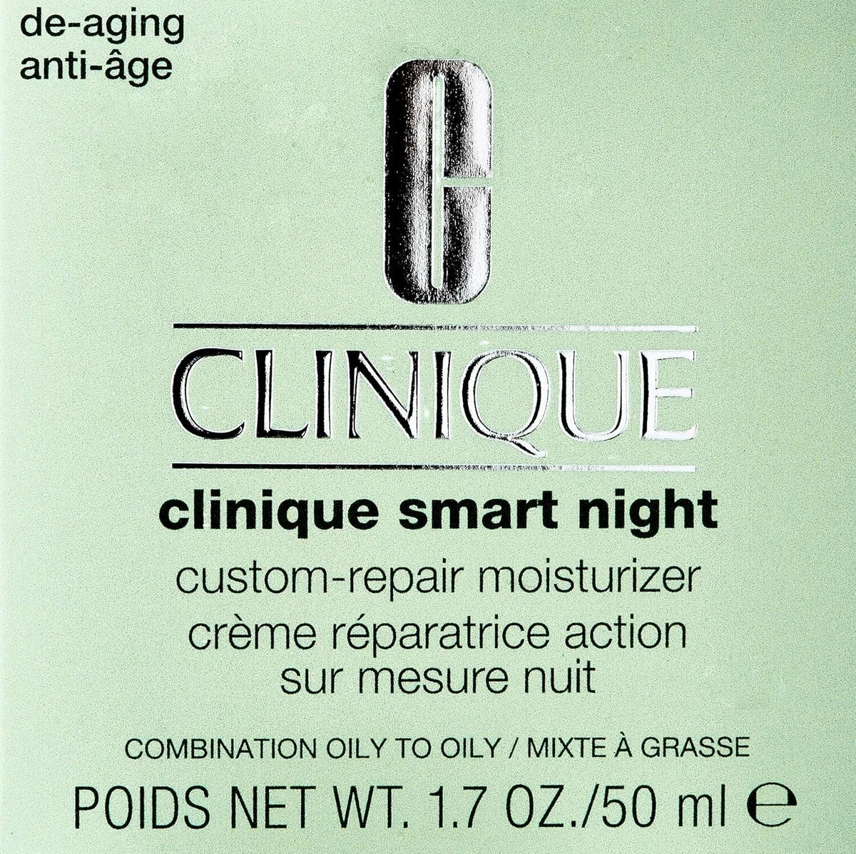 Clinique Smart Night Custom-Repair Moisturizer 1.7 oz for Oily Skin