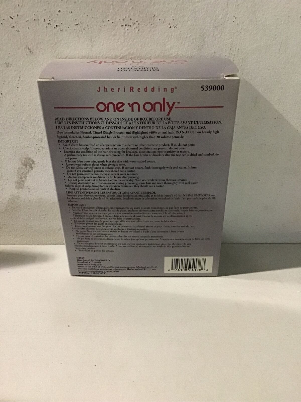 Acid Perm Hair Treatment for All Hair Types - Unisex, 1 Piece