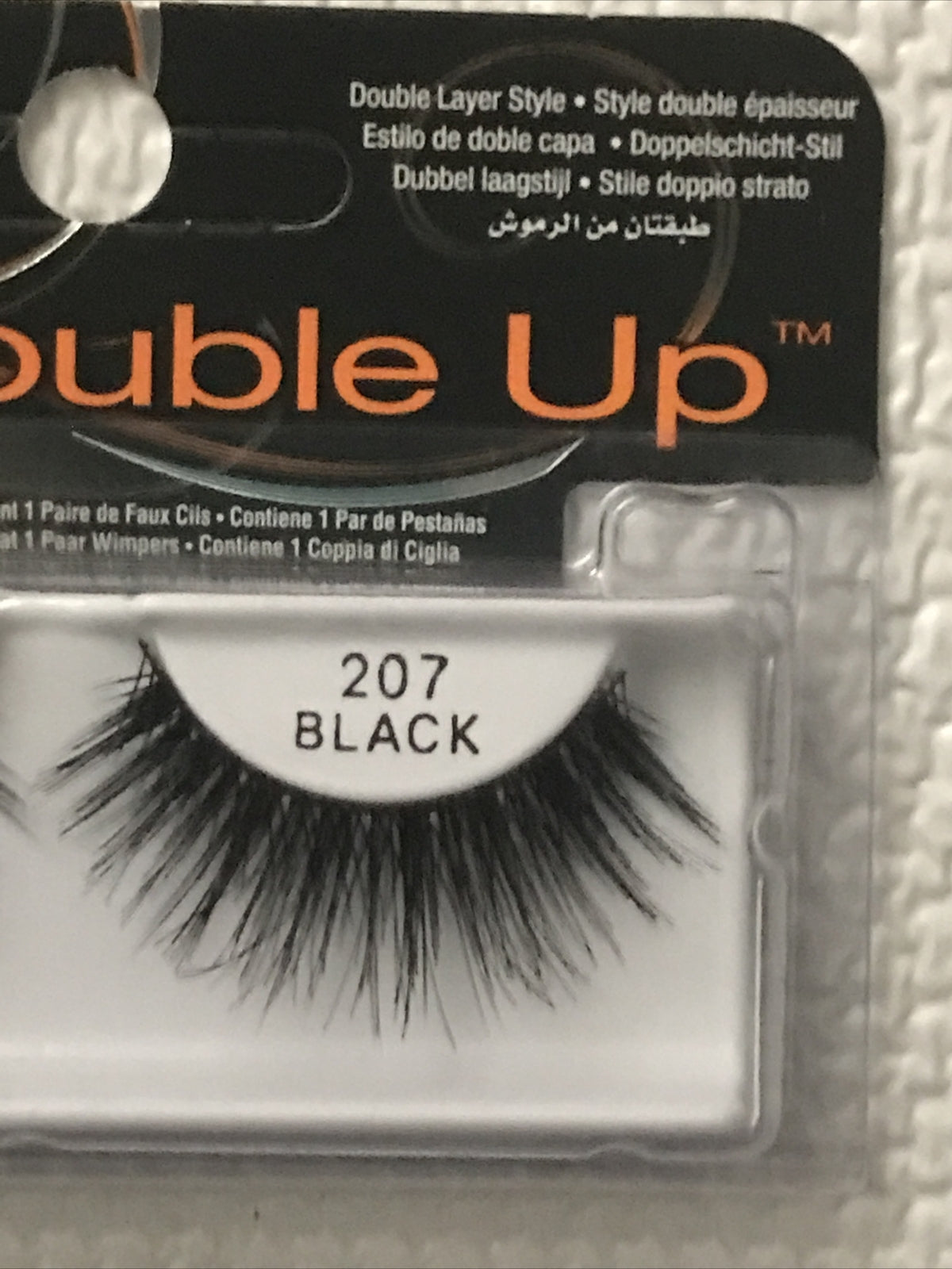 Eyelashes Ardell Double Up 207 Black False Eyelashes 2-Pair