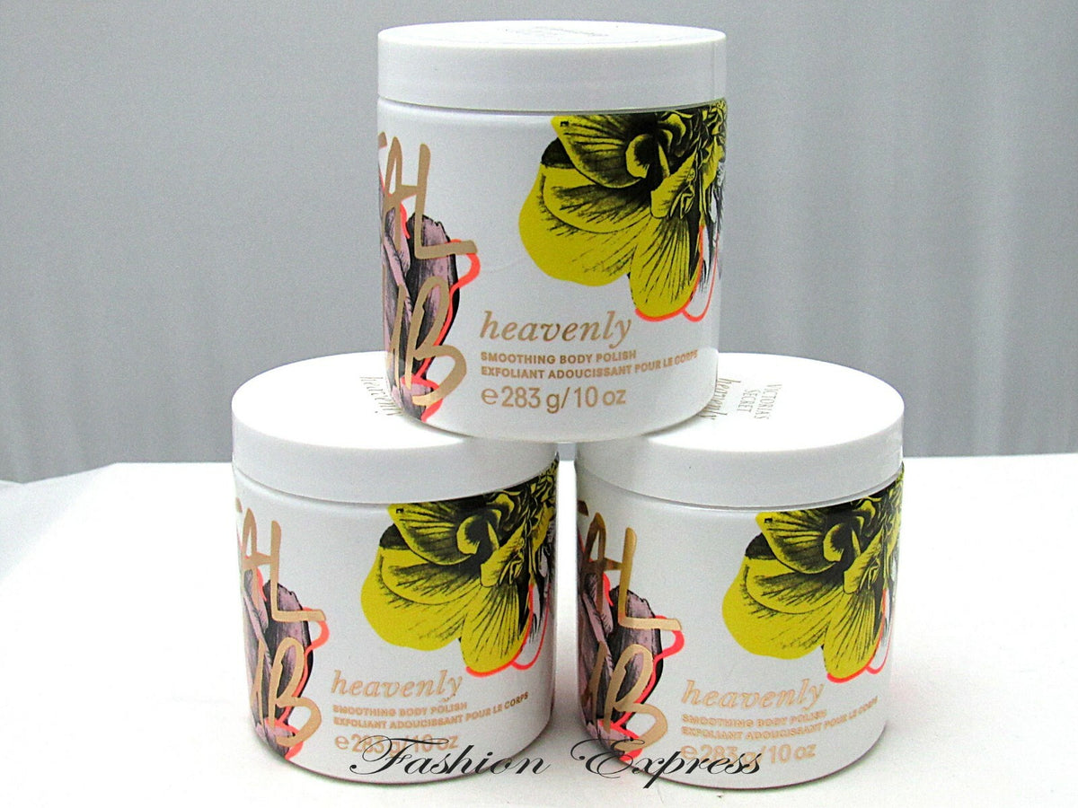 VICTORIA'S SECRET HEAVENLY SMOOTHING BODY POLISH EXFOLIANT 10 OZ (LOT