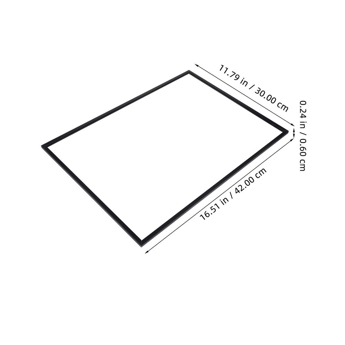 Floor Mirror for Shoes - Compact 24x36 Full Length Standing Mirror