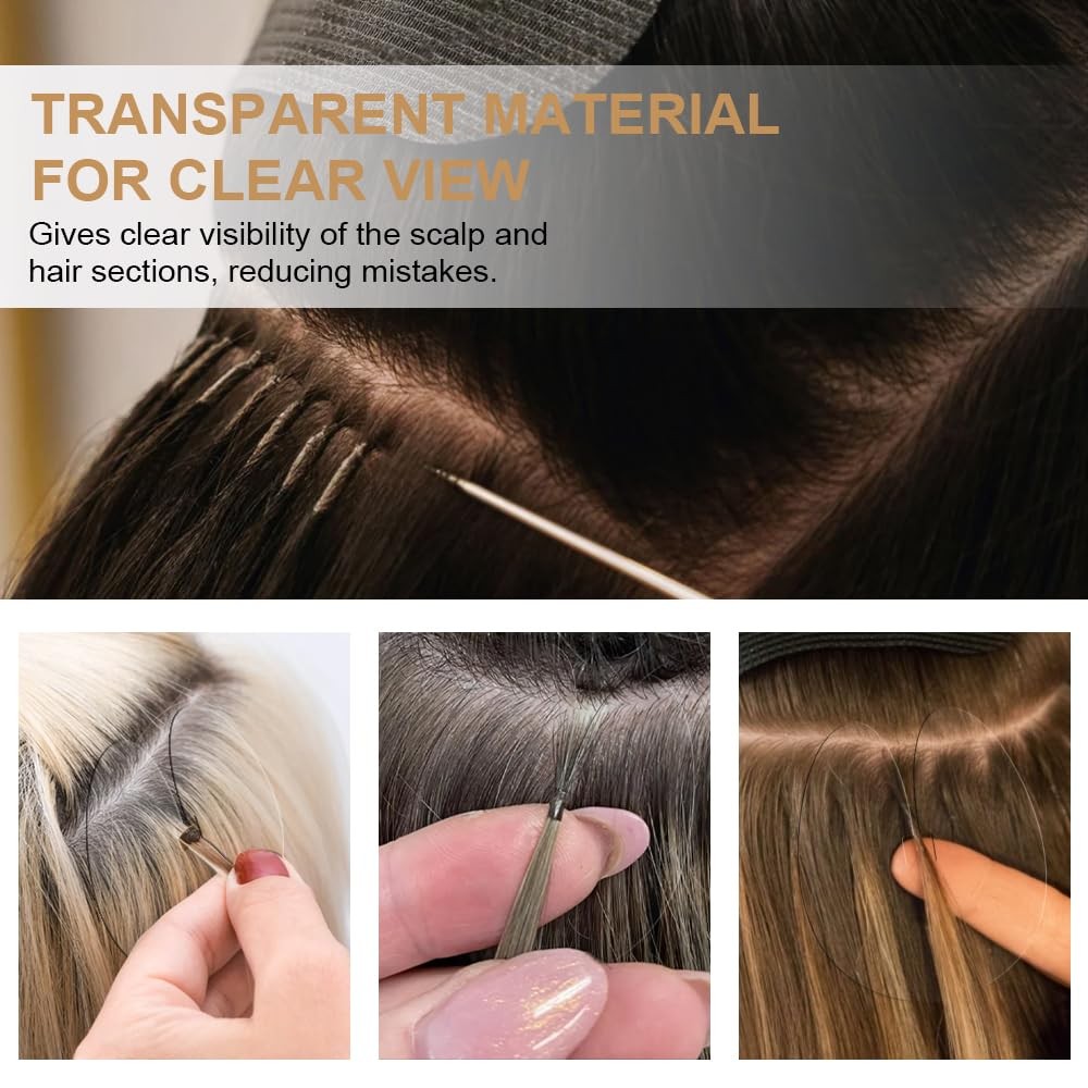 Keratin Bonding Tool Kit for K Tip Hair 4Pcs Acrylic Black
