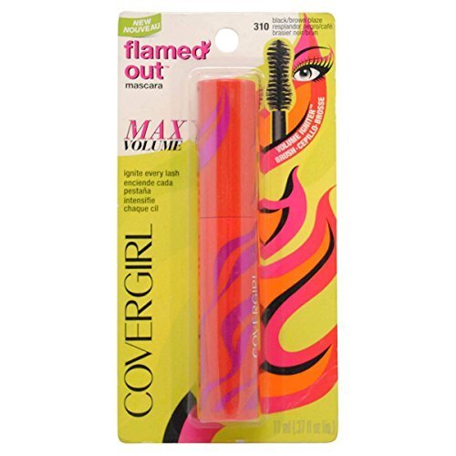 3-Pack Flamed Out Mascara Black Brown Blaze by CoverGirl - 0.37 oz