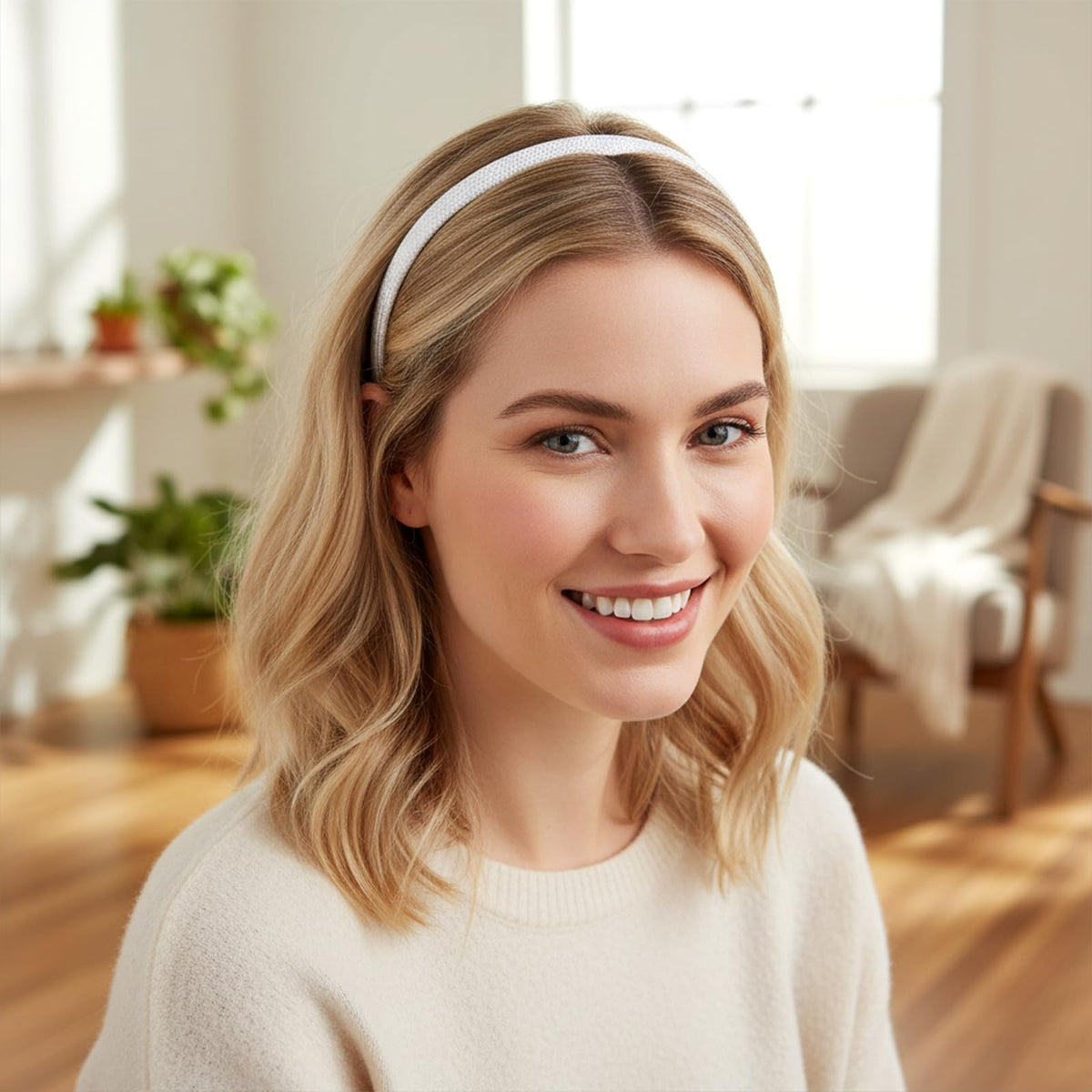 Psiriol 6Pcs Thin Headbands For Women, Fabric 1 Count (Pack of 6),