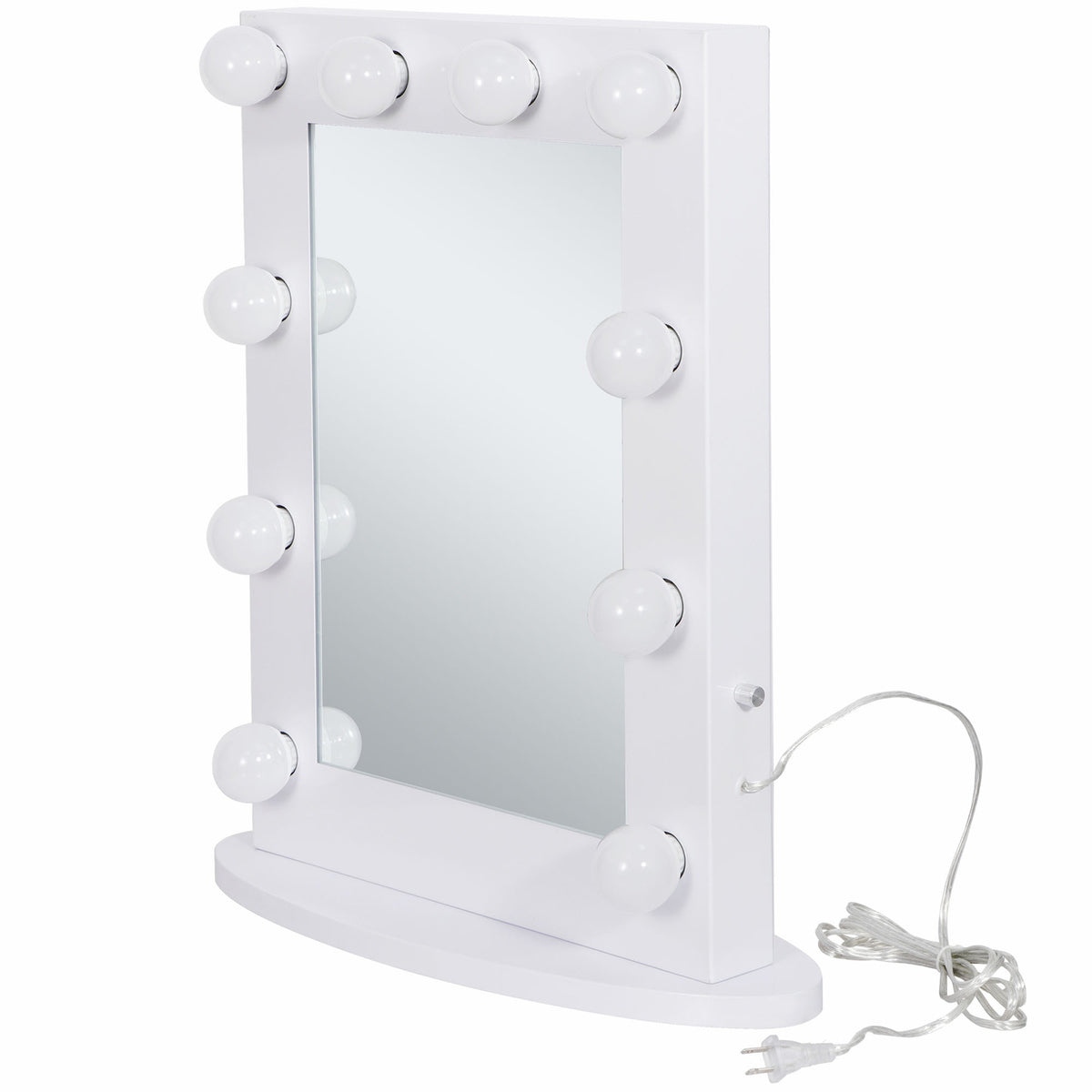 Lighted Makeup Vanity Mirror with Dimmable 12 LED Bulbs | Tabletop