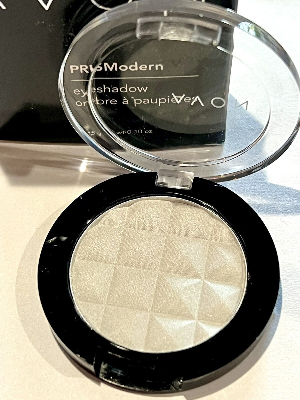 Avon Prismodern Mercury Grey High-Pearl Eye Shadow - Discontinued NOS