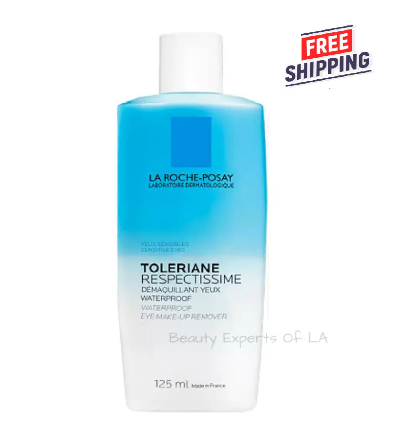 Waterproof Eye Makeup Remover for Sensitive Eyes - 125ml, 2 Pack