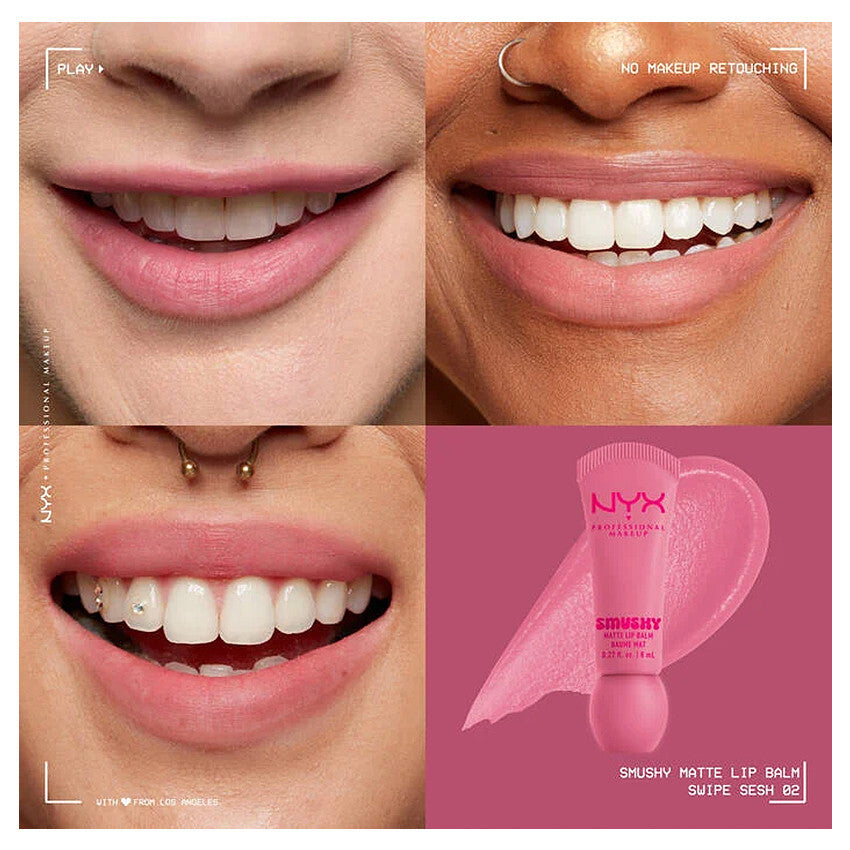 Hydrating Soft Matte Lip Balm Set - Buildable Tinted Lip Color