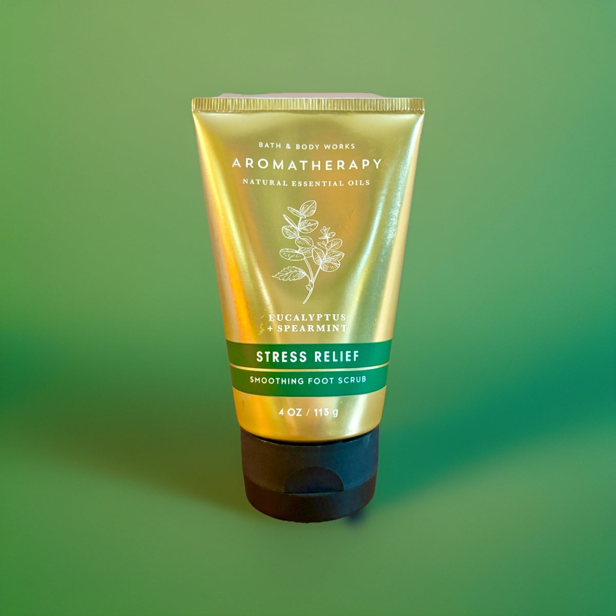 Bath & Body Works Aromatherapy Stress Relief Smoothing Foot Scrub 4