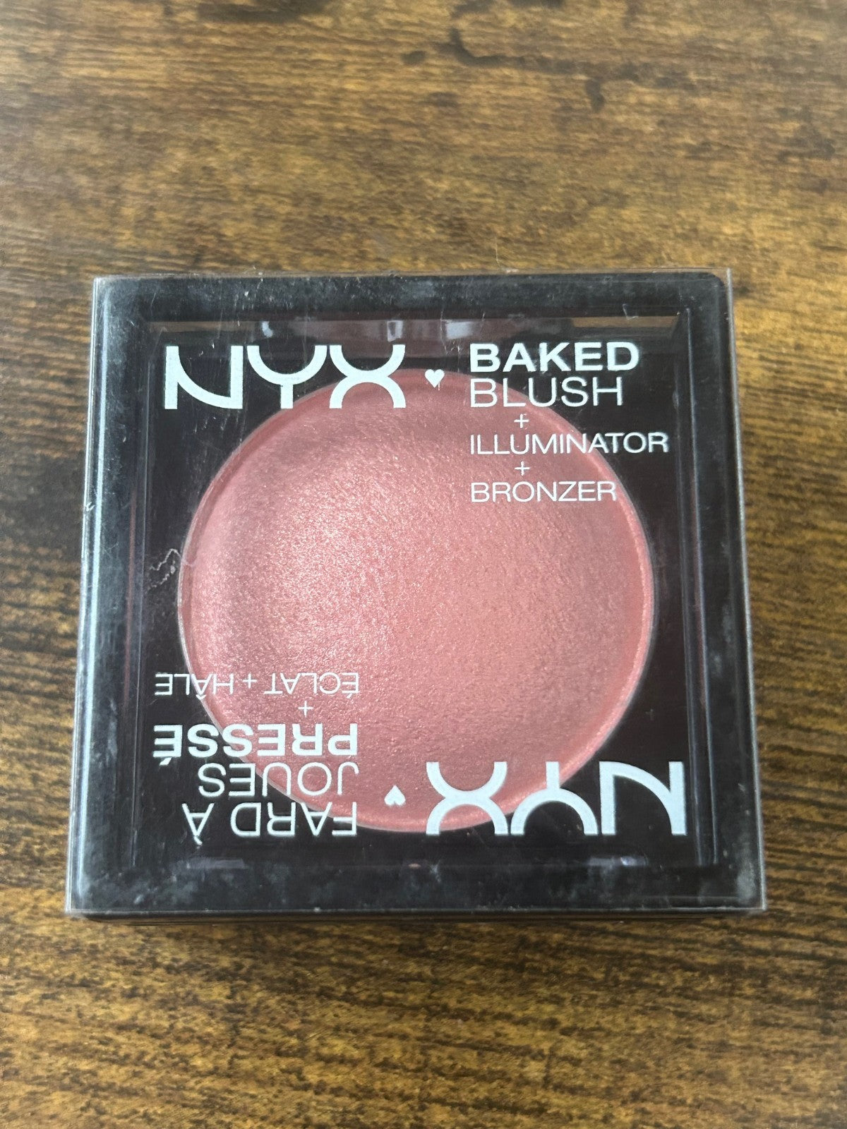 NYX Baked Blush Illuminator Bronzer Palette - Rare HTF, Multi-Use Face Makeup