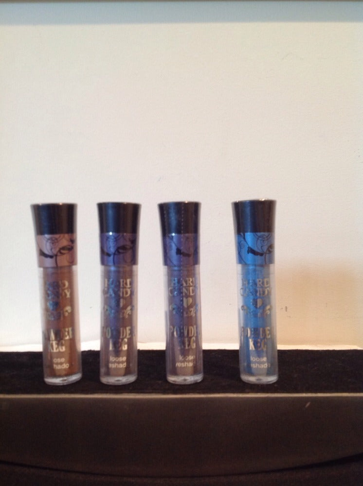 4-Piece Hard Candy Powder Keg Colors Makeup Set - Bold Shades