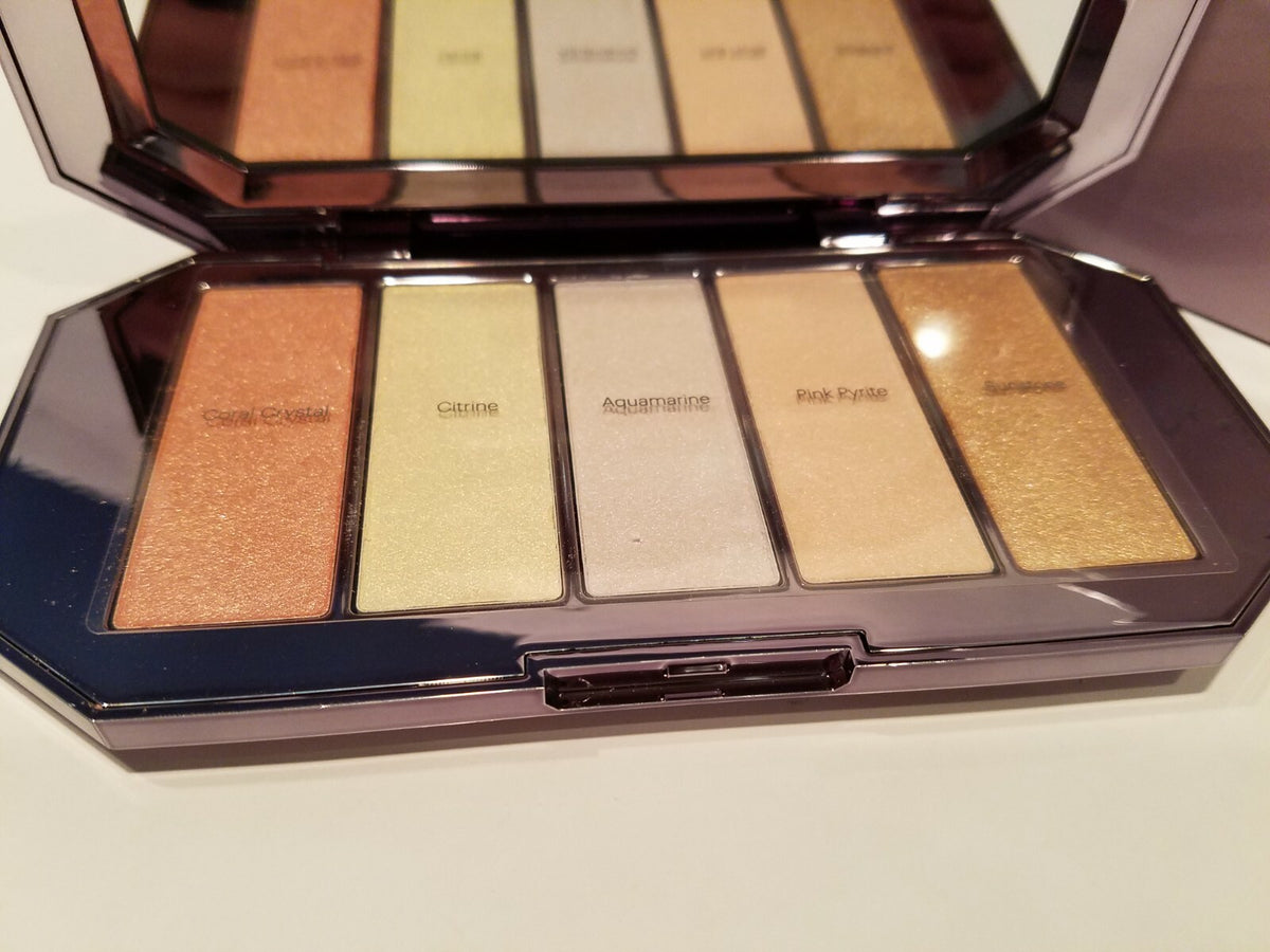 Highlighter Palette with 6 Shimmering Colors - Ocean Jewels Collection