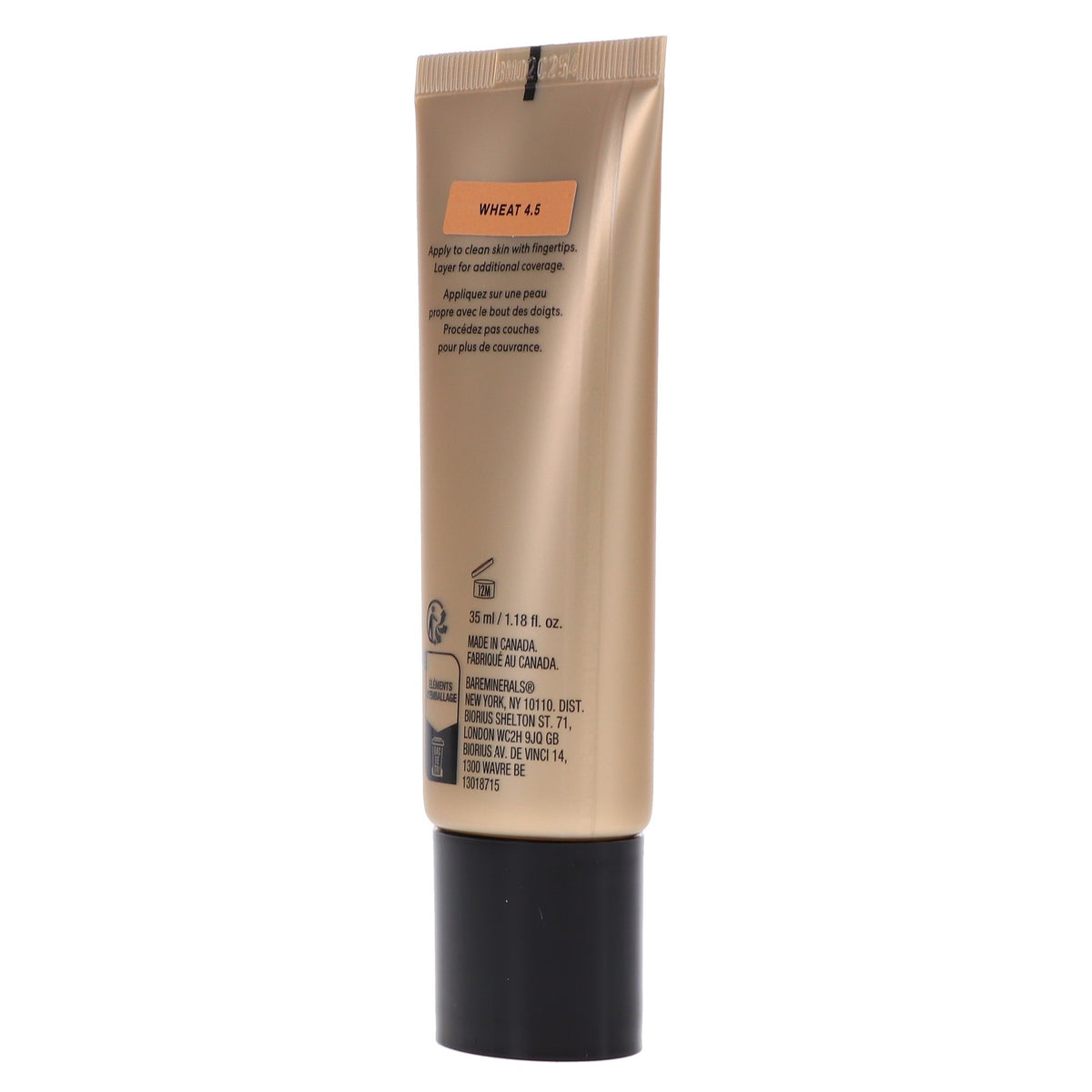 BareMinerals Complexion Rescue Tinted Moisturizer SPF 30 Wheat 1.18 oz - Light Coverage