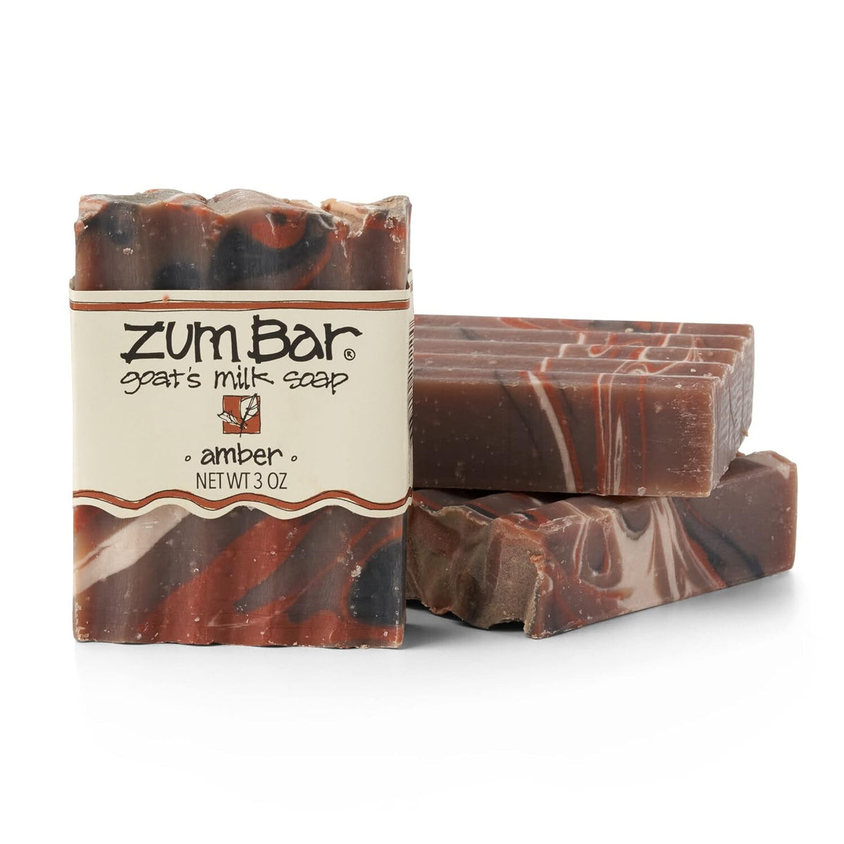 Goat's Milk Amber Bar Soap - Natural Moisturizing Hand & Body Cleansing Bar