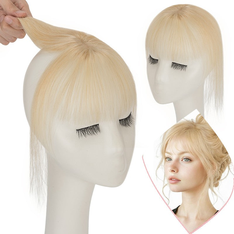 Clip-In Wispy Fringe Bangs Hair Extensions for Natural Look - Remy Human Hair
