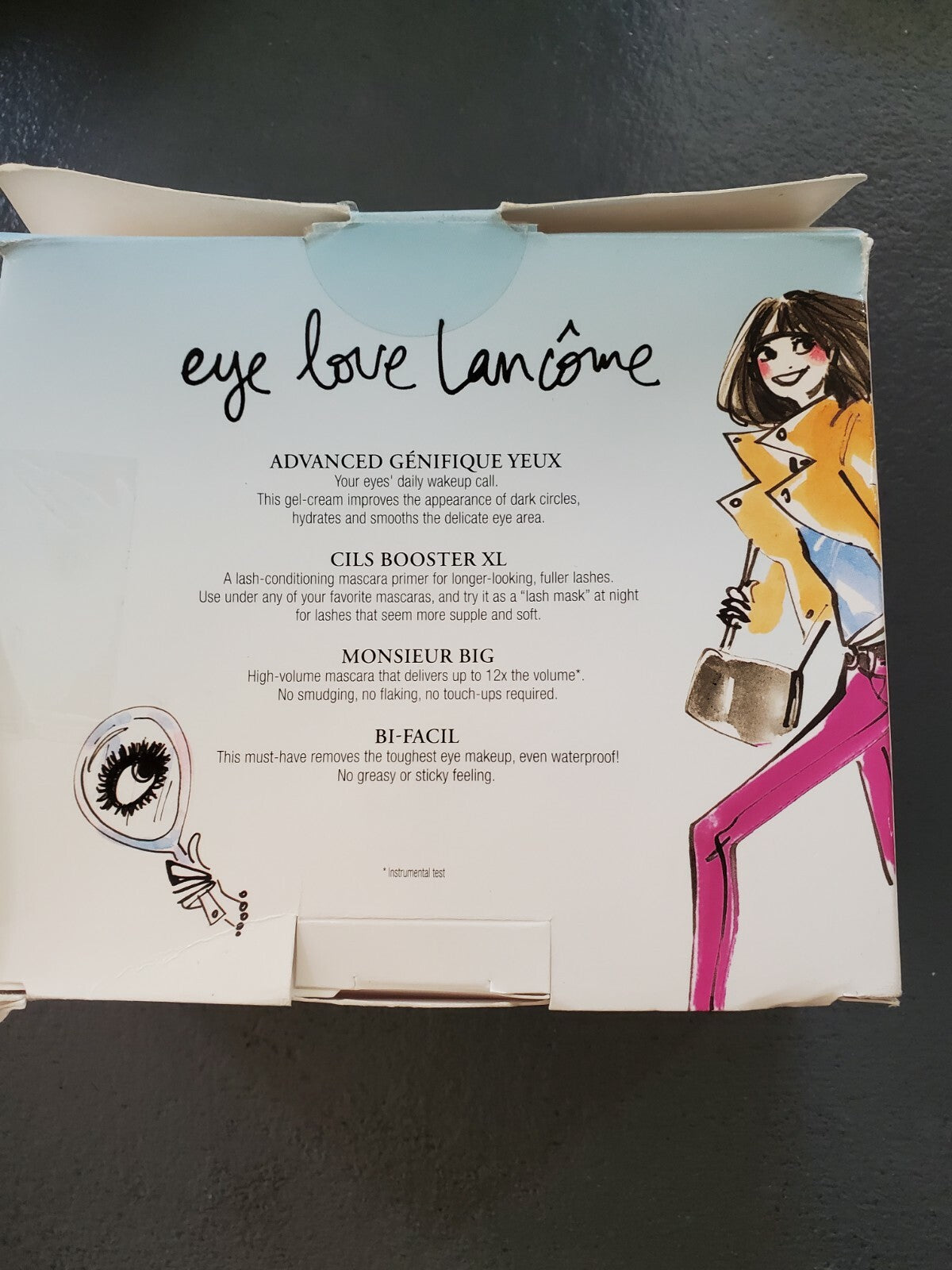 Lancôme Eye Love Collection 4-Piece Makeup Set New in Box
