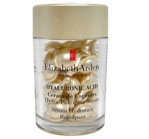 Elizabeth Arden Hyaluronic Acid Ceramide Face Serum Capsules Hydrating 30 Count