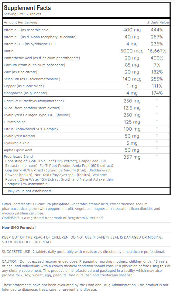 Biotin Hair Loss Supplement - DHT Inhibitor Hair Regrowth