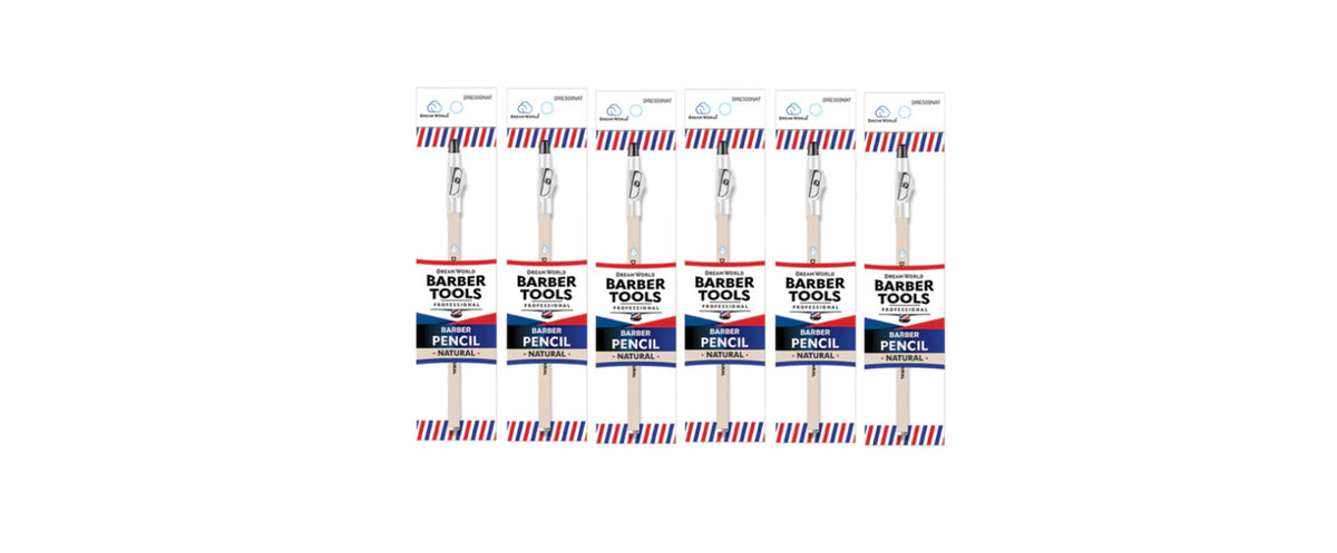 Dream World Barber Tools Professional Pencil White/Natural/Black NEW