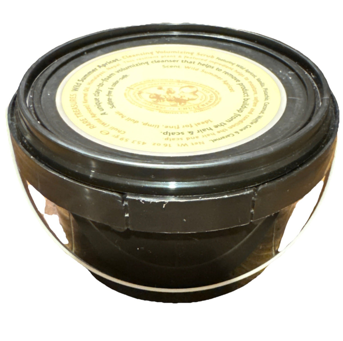 Wild Apricot Cleansing Volumizing Scrub 16 oz Tub - Natural Hair & Body Exfoliant