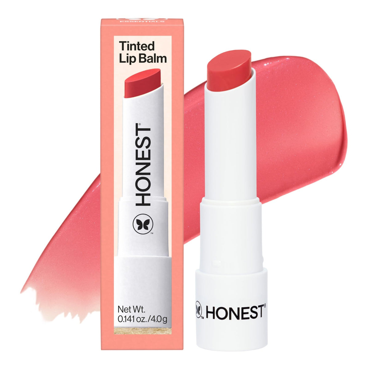Vegan Tinted Lip Balm with Moisturizing Avocado & Antioxidants - Fruit Punch