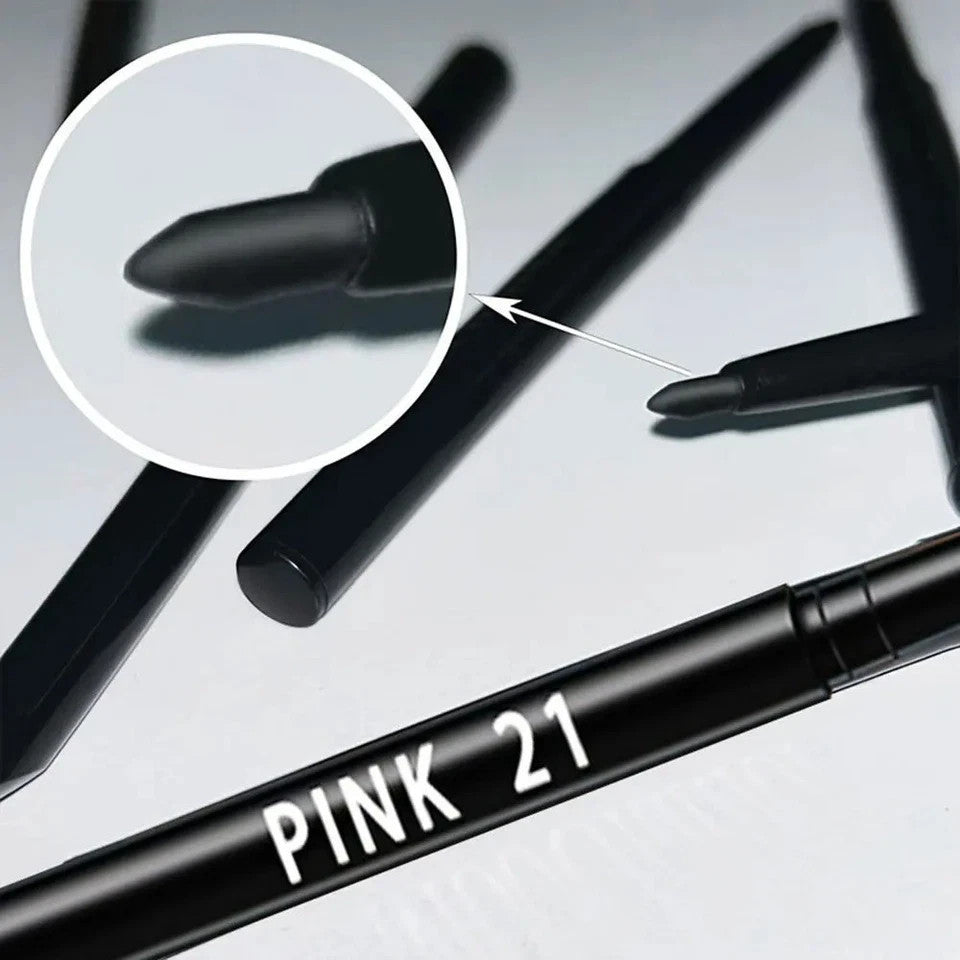 Waterproof Black Eyeliner Pencil Set - Long-Lasting & Smudge-Proof, 3 Pieces