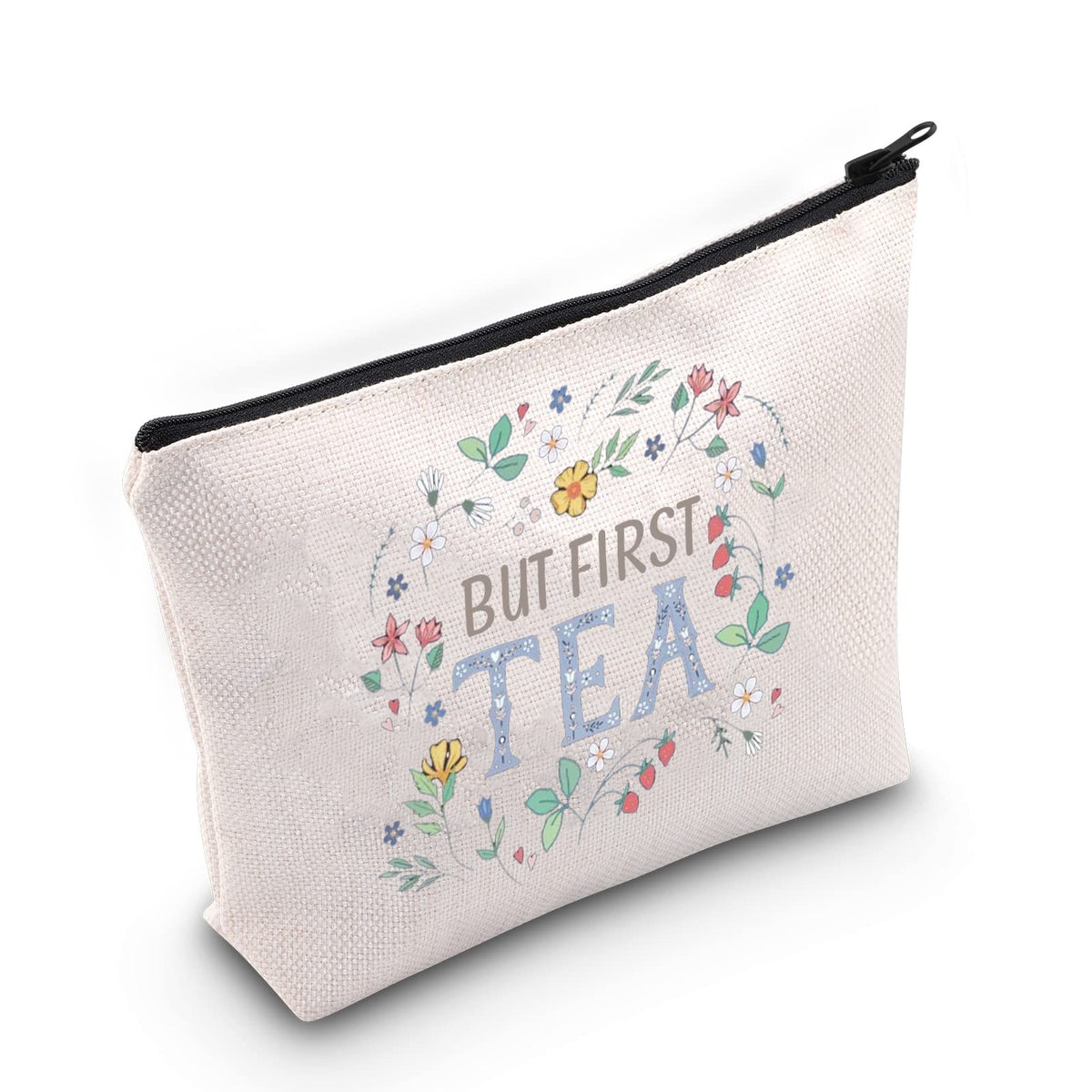 Makeup Organizer Bag with Zipper for Travel and Storage