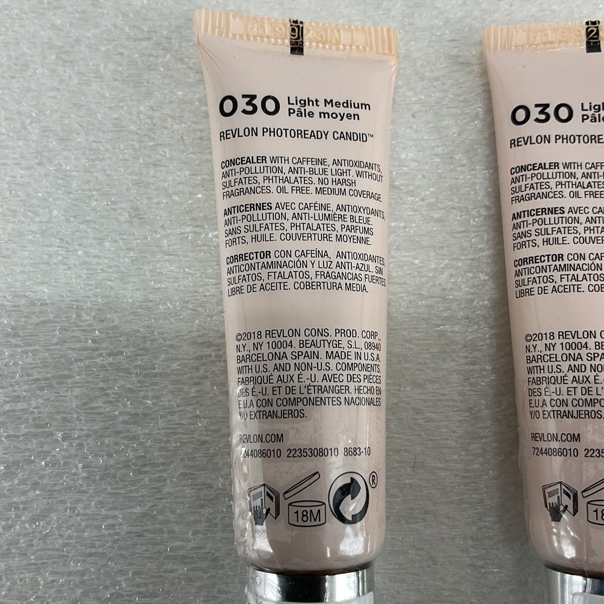 Revlon PhotoReady Candid Antioxidant Concealer 030 Light Medium New