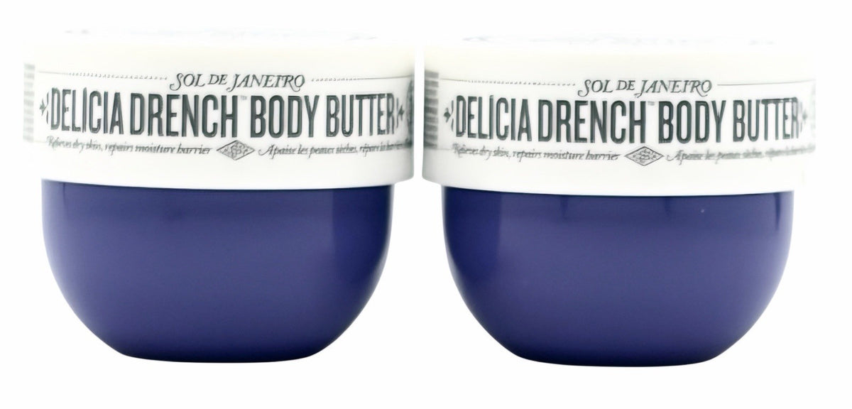 Delicia Drench Body Butter Travel Size 0.84 oz - Pack of 2